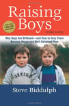“Raising Boys: Why Boys Are Different—and How to Help Them Become Happy and Well-Balanced Men” book cover, a recommended book from our all-boys private school