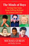 “The Minds of Boys: Saving Our Sons from Falling Behind in School and Life” book cover, a parenting book our all-boys private school recommends to parents of boys